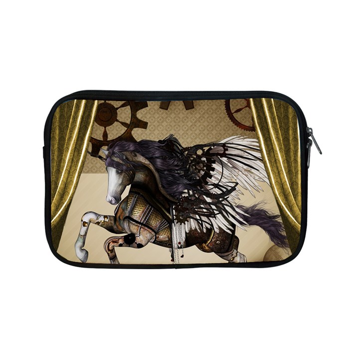 Awesome Steampunk Unicorn With Wings Apple iPad Mini Zipper Cases