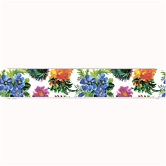 Flowers painting pattern Small Bar Mats