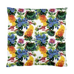 Flowers painting pattern Standard Cushion Case (One Side)