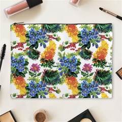 Flowers painting pattern Cosmetic Bag (XL)