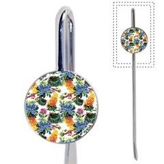 Flowers painting pattern Book Mark