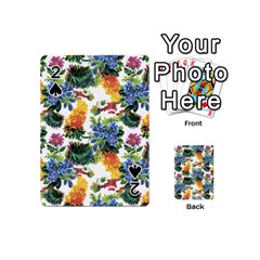 Flowers painting pattern Playing Cards 54 (Mini)