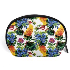 Flowers painting pattern Accessory Pouch (Large)