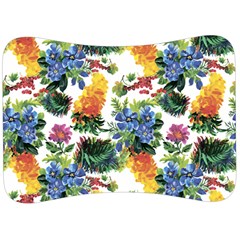 Flowers painting pattern Velour Seat Head Rest Cushion