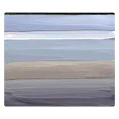 Pompey Beach Double Sided Flano Blanket (small)  by DeneWestUK