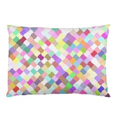 Mosaic Colorful Pattern Geometric Pillow Case by Mariart