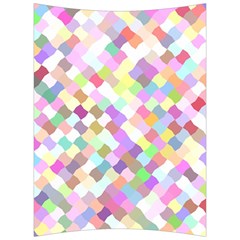 Mosaic Colorful Pattern Geometric Back Support Cushion