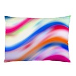 Vivid Colorful Wavy Abstract Print Pillow Case 26.62 x18.9  Pillow Case