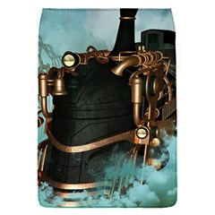 Spirit Of Steampunk, Awesome Train In The Sky Removable Flap Cover (s) by FantasyWorld7