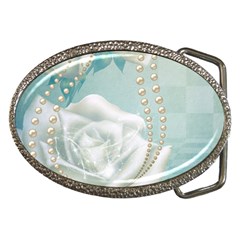 Wonderful Roses In Soft Colors Belt Buckles by FantasyWorld7