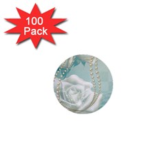 Wonderful Roses In Soft Colors 1  Mini Buttons (100 Pack)  by FantasyWorld7