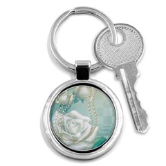 Wonderful Roses In Soft Colors Key Chains (round)  by FantasyWorld7