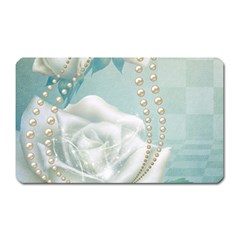 Wonderful Roses In Soft Colors Magnet (rectangular) by FantasyWorld7