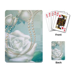 Wonderful Roses In Soft Colors Playing Cards Single Design