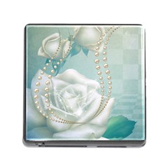 Wonderful Roses In Soft Colors Memory Card Reader (square 5 Slot) by FantasyWorld7