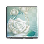 Wonderful Roses In Soft Colors Memory Card Reader (Square 5 Slot) Front