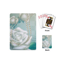 Wonderful Roses In Soft Colors Playing Cards (mini)