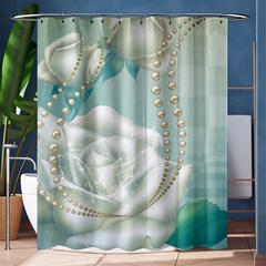 Wonderful Roses In Soft Colors Shower Curtain 60  X 72  (medium)  by FantasyWorld7