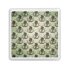 Awesome Chinese Dragon Pattern Memory Card Reader (square) by FantasyWorld7