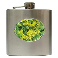 Garden Of The Phoenix Hip Flask (6 Oz) by Riverwoman