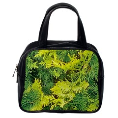 Garden Of The Phoenix Classic Handbag (one Side) by Riverwoman