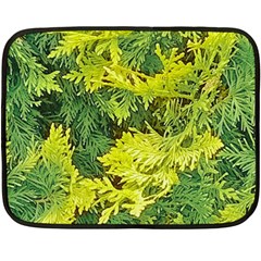 Garden Of The Phoenix Double Sided Fleece Blanket (mini)  by Riverwoman