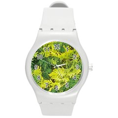 Garden Of The Phoenix Round Plastic Sport Watch (m) by Riverwoman