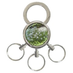 Lurie Garden Amsonia 3-ring Key Chains by Riverwoman