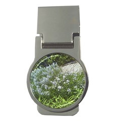 Lurie Garden Amsonia Money Clips (round)  by Riverwoman