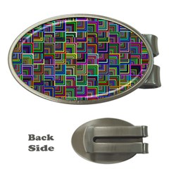 Wallpaper Background Colorful Money Clips (oval)  by Pakrebo