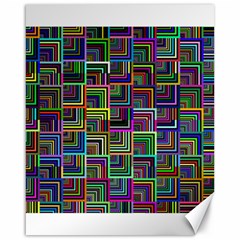 Wallpaper Background Colorful Canvas 16  X 20 