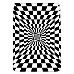 Optical Illusion Chessboard Tunnel Removable Flap Cover (l)