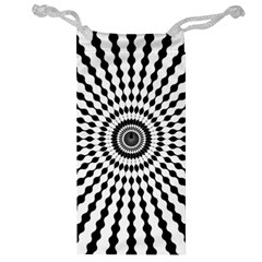 Starburst Sunburst Hypnotic Jewelry Bag by Pakrebo