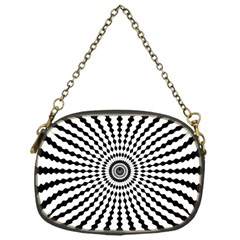 Starburst Sunburst Hypnotic Chain Purse (one Side) by Pakrebo