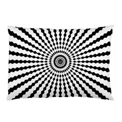 Starburst Sunburst Hypnotic Pillow Case by Pakrebo