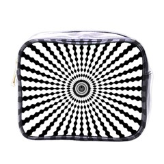 Starburst Sunburst Hypnotic Mini Toiletries Bag (one Side) by Pakrebo