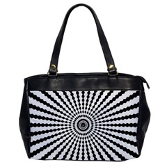 Starburst Sunburst Hypnotic Oversize Office Handbag by Pakrebo