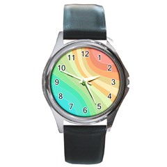 Arrangement Aesthetics Aesthetic Round Metal Watch by Pakrebo