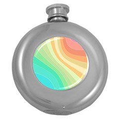 Arrangement Aesthetics Aesthetic Round Hip Flask (5 Oz) by Pakrebo