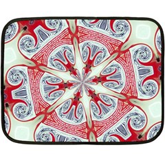 Kaleidoscope Background Bottles Double Sided Fleece Blanket (mini)  by Pakrebo