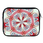 Kaleidoscope Background Bottles Apple iPad 2/3/4 Zipper Cases Front