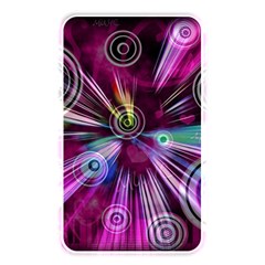 Fractal Circles Abstract Memory Card Reader (rectangular) by Pakrebo