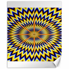 Illusion Head Idea Irritation Canvas 16  X 20 