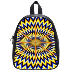 Illusion Head Idea Irritation School Bag (small) by Pakrebo