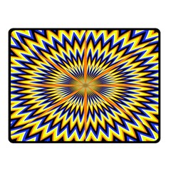 Illusion Head Idea Irritation Fleece Blanket (small) by Pakrebo