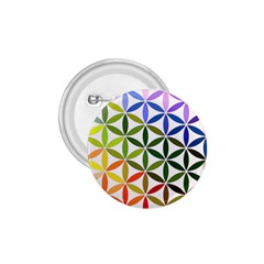 Mandala Rainbow Colorful Reiki 1 75  Buttons by Pakrebo