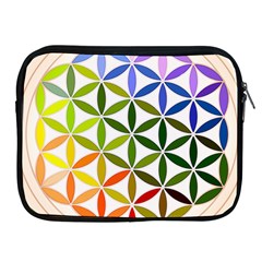 Mandala Rainbow Colorful Reiki Apple Ipad 2/3/4 Zipper Cases by Pakrebo