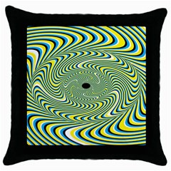 Illusion Idea Head Irritation Throw Pillow Case (black) by Pakrebo