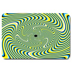 Illusion Idea Head Irritation Large Doormat  by Pakrebo