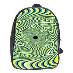 Illusion Idea Head Irritation School Bag (xl) by Pakrebo